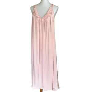 Vintage Donna Karan Intimates Blush Pink Maxi Gown